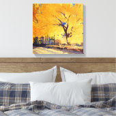 "Oktober Gold" von Maynard Dixon Leinwanddruck (Insitu (Schlafzimmer))