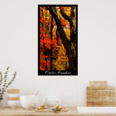 Oktober Grandeur Poster (Küche)