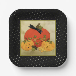 Oktober Halloween-Brautparty Pappteller