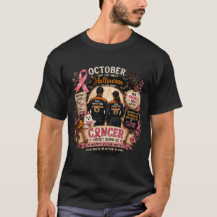 Oktober-Helden Zivilschutz Brustkrebs A T-Shirt