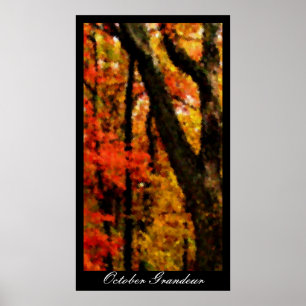 Oktober-Herrlichkeits-Plakat Poster