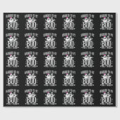 Oktober Hochzeitsjubiläum 2. Jahrestag Geschenkpapier (Flach)