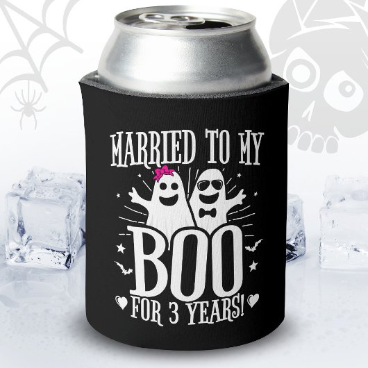 Oktober Hochzeitstag 3. Jahrestag Dosenkühler