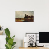 Oktober in den Marschen 1872 - Poster (Heimbüro)