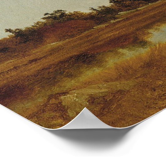 Oktober in den Marschen 1872 - Poster (Ecke)