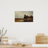 Oktober in den Marschen 1872 - Poster (Küche)