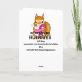 Oktober ist Brustkrebs-Aufklärungsmonat Karte (Rückseite)