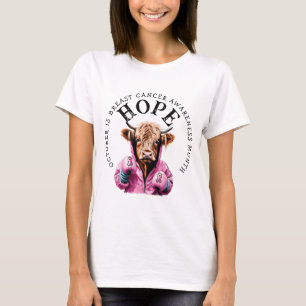 Oktober ist Brustkrebs-Bewusstsein Hoffnung T-Shirt