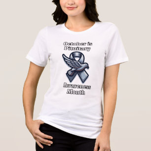 Oktober ist der Monat der Pituitären Bewusstseinsb Tri-Blend Shirt