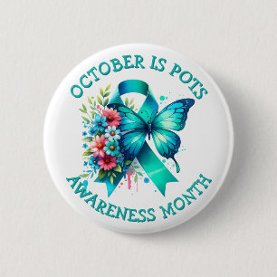 Oktober ist POTS Awareness Montag Button