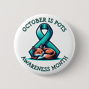 Oktober ist POTS Awareness Montag Button