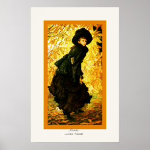 Oktober ~ James Tissot ~ Fine Art Art Poster