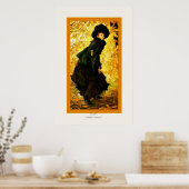 Oktober ~ James Tissot ~ Fine Art Art Poster (Küche)