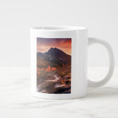 Oktober-Licht auf Scheinwerfer-Becken Jumbo-Tasse (Rechts)