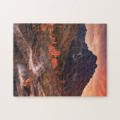 Oktober-Licht auf Scheinwerfer-Becken Puzzle (Horizontal)