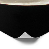 Oktober Moon Poster (Ecke)