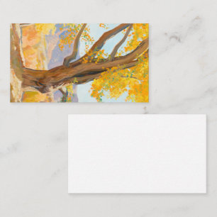 Oktober Morgen, 1940 von Maynard Dixon Visitenkarte