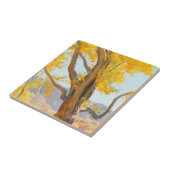 Oktober Morgen von Maynard Dixon Fliese (Seite)