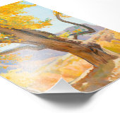 Oktober Morgen von Maynard Dixon Fotodruck (Ecke)