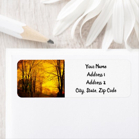 Oktober Nachglow John Atkinson Grimshaw (Insitu)