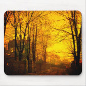 Oktober Nachglow John Atkinson Grimshaw Mousepad (Vorne)