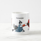 Oktober/November - Dez Season4 Kaffeetasse (Mittel)