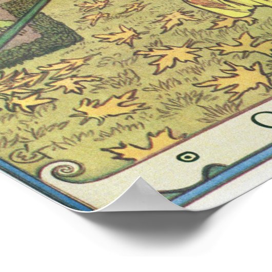 Oktober Poster (Ecke)