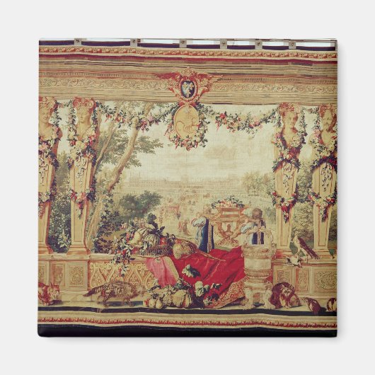 Oktober/Schloss der Tuilerien Magnet (Vorne)
