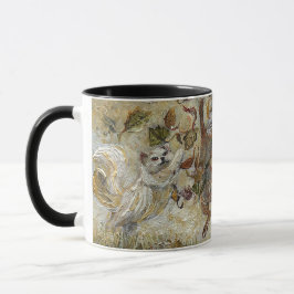 Oktober Spaß Whimsical Herbstwaldtiere Tasse