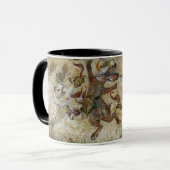 Oktober Spaß Whimsical Herbstwaldtiere  Tasse (Vorderseite Links)