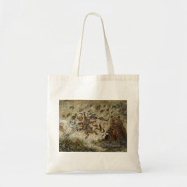 Oktober Spaß - Whimsical Herbstwaldtiere  Tragetasche