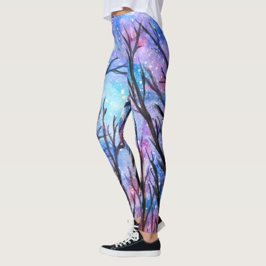 Oktober Starry Night Leggings Blue (Links)