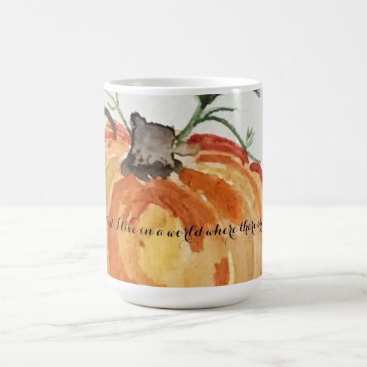 Oktober-Tasse Kaffeetasse (Mittel)