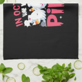 Oktober tragen wir das Bewusstsein für rosa Brustk Geschirrtuch (Gefaltet)