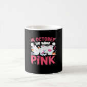 Oktober tragen wir das Bewusstsein für rosa Brustk Kaffeetasse (Mittel)