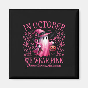 Oktober tragen wir einen Pink Breast Cancer Awaren Magnet