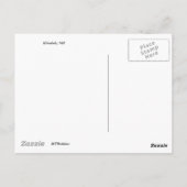 Oktober Trees Postkarte (Rückseite)