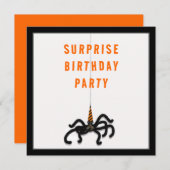 Oktober Überraschendes Party Einladung (Vorne/Hinten)