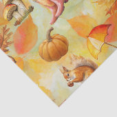 Oktober und November Seidenpapier (Detail)