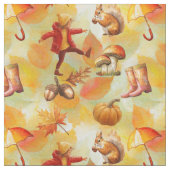 Oktober und November Stoff (Nahaufnahme)