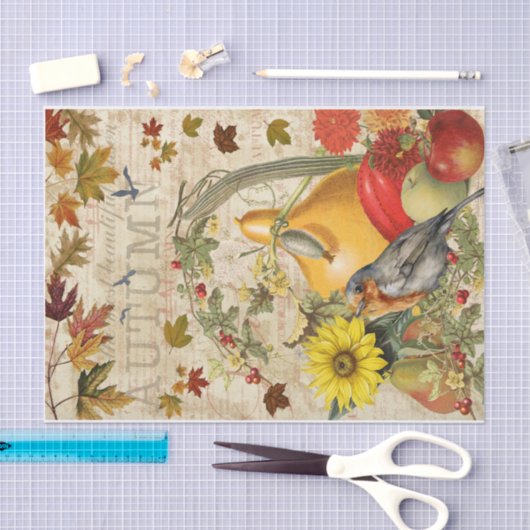 Oktober Vibes Seidenpapier (Handwerk)