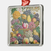 Oktober, von 'zwölf Monaten Früchten Ornament Aus Metall (Links)