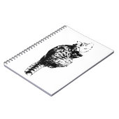 Oktober Whisker Muse Notizblock (Linke Seite)