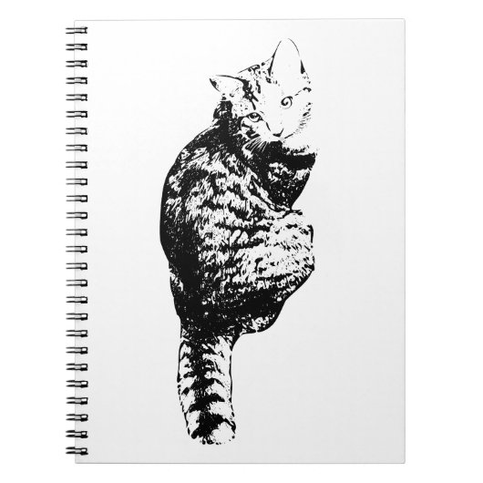 Oktober Whisker Muse Notizblock (Vorderseite)