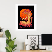 Oktober Wind Poster (Heimbüro)