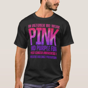Oktober Wir tragen Pink T-Shirt