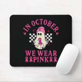 Oktober Wir tragen rosa Brustkrebs-Bewusstsein Mon Mousepad (Mit Mouse)