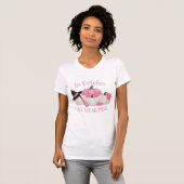 Oktober Wir tragen rosa Halloween Ghost Brustkrebs T-Shirt (Vorne ganz)