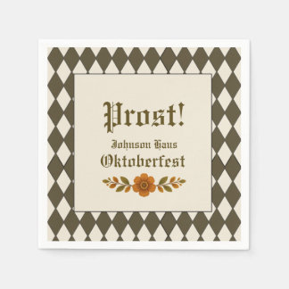 Oktoberfest Bayerisches Deutsches Bierparty Serviette