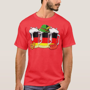 Oktoberfest Bayernisches Münchner Bierbrauer Deuts T-Shirt